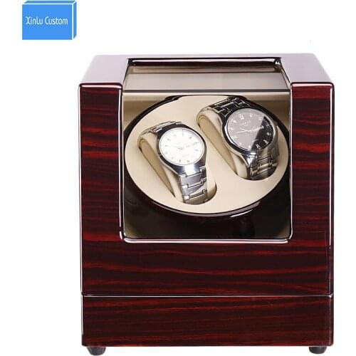 Luxury Watch Winder 2 Grids 5 Color&4 Plug Electric/Battery Support Mechanical Watches Japan Mute Mabuchi Motor, Drop Shipping