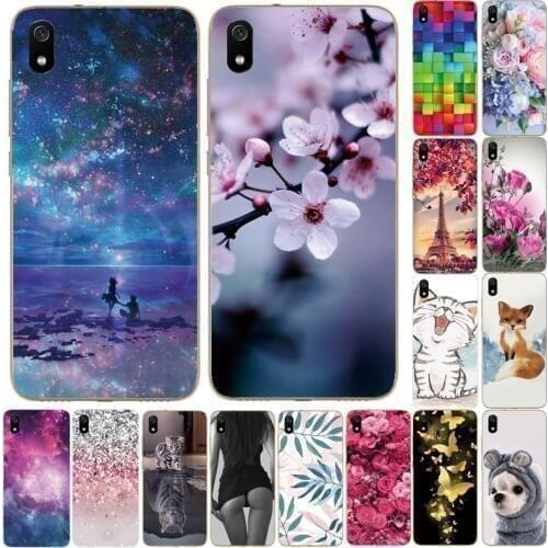 Silicon Case For Xiaomi Redmi 7A 8A Full Protection Soft Tpu Back Cover for Redmi 4A 4X 5 Plus 6A Bumper Phone Shell Bag Coque