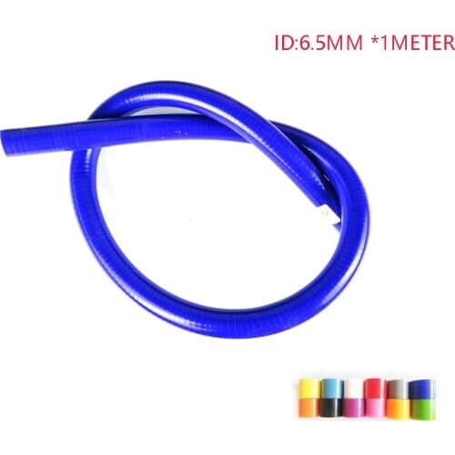 1 Meter Length Silicone Straight Hose Coolant / Tubes Pipes ID 6.5mm 0.25 inch