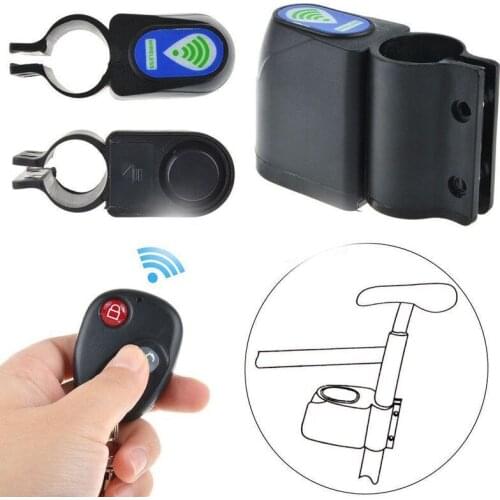 Bicycle Lock Anti-theft anti-lost Wireless Remote Control Vibration Alarm detector sensor for bike motorcycle