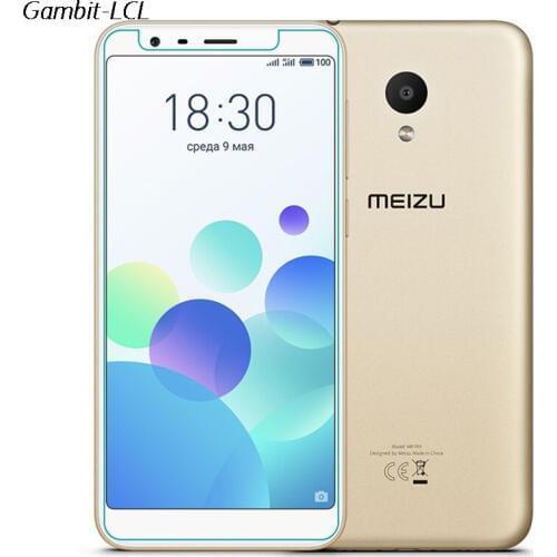 Tempered Glass for Meizu M8c Screen Protector 9H on Meizu M8c 5.45" Glass Film Protective Phone cover