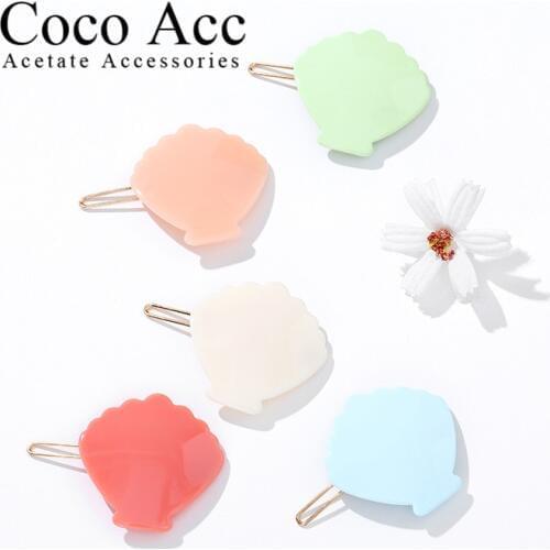 Hair Clip Scallop in Shell Cartoon Hairgrips frog clips Hairpin Baby Girls Hair Accessories Hair Ornaments Kids