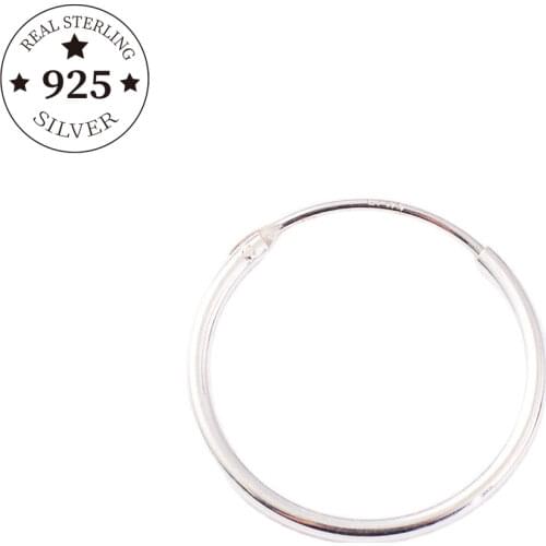 1pair/pack New Fashion Women Girl Simple Round Circle Small Ear Earring Punk Hip-hop Earrings Jewelry