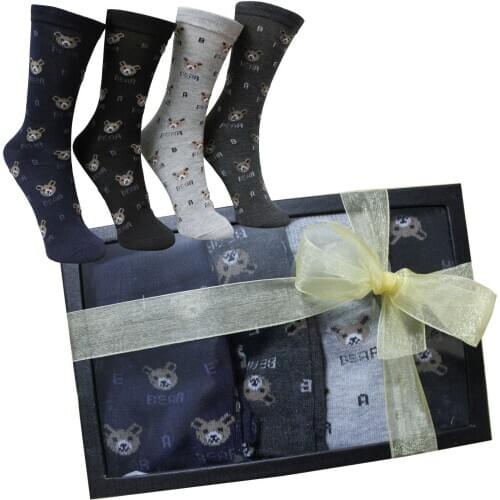 Womens Socks Teddy Bear Gift Box Ideas Box Girl Gifts Birthday Top