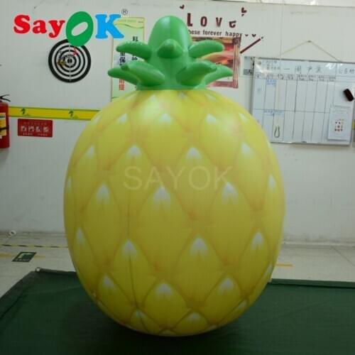 1.5mH PVC Inflatable pineapple fruit inflatable hanging balloons for advertising/event/show/exhibition/promotion