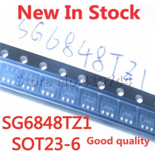 10PCS/LOT Quality 100% SG6848TZ1 SG6848 SOT23-6 (Silk Printing AAHBB) SMD PWM Controller In Stock New Original