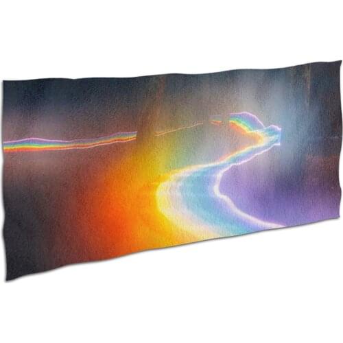 Printed quick drying magic bath towel 160 * 80cm Rainbow Fashion beach towel Yoga towel Large Sports Towel Gift