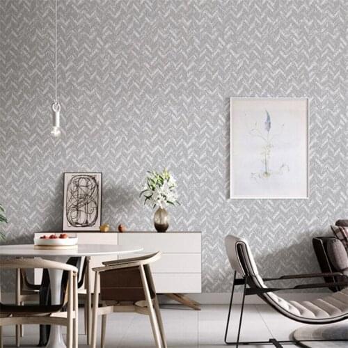 Home Nordic geometric abstract dark pattern pure pigment color gray wallpaper high-end living room bedroom room background wall