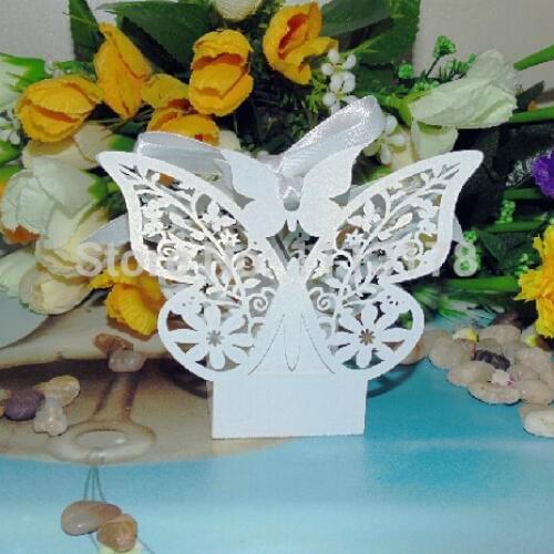 Butterfly Candy Cake Box, DIY Cheap Wedding Favor Boxes,wedding cake boxes cookie package