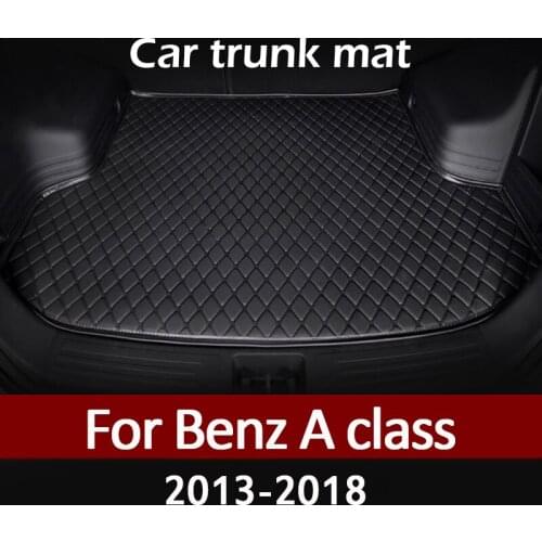 MIDOON Car trunk mat for Benz A class 2013 2014 2015 2016 2017 2018 cargo liner carpet interior accessories cover