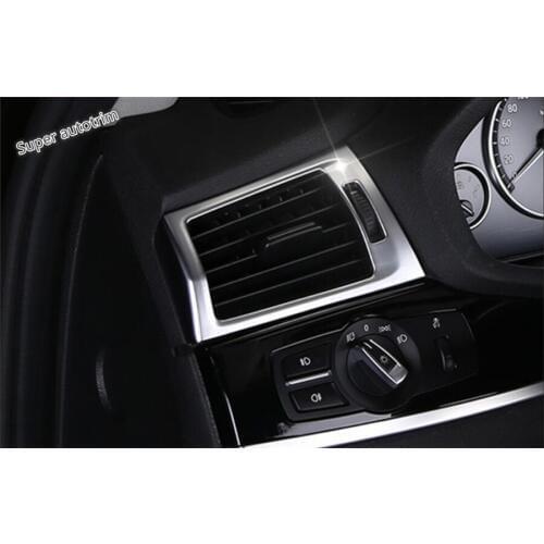 Lapetus For BMW X3 F25 / X4 F26 2013 - 2017 ABS Side Air Conditioning AC Outlet Vent Frame Cover Trim 2 Piece / Set