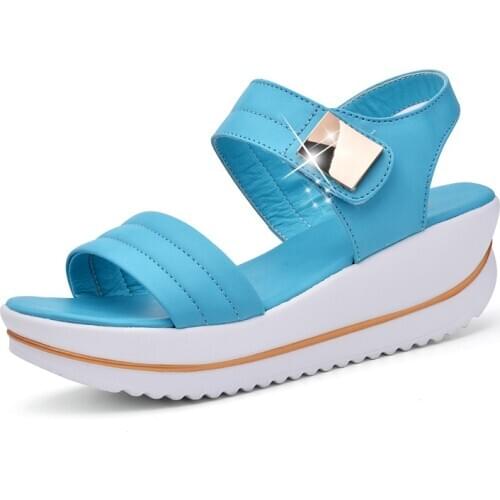 Summer Womens Sandals, 2019 New Muffin Bottom Womens Sandals with Stylish and Comfortable Non-slip Flat Womens Sandals