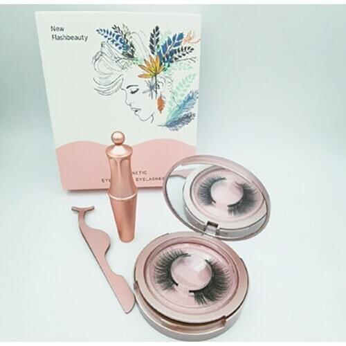 Magnetic Eyeliner False Eyelashes Premium Gift Box Set Five Magnetic Two Pair Eyelashes