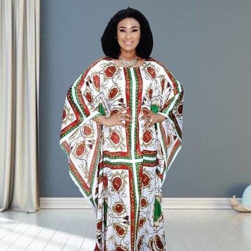 Fashion Printed Spring Elegant Party Sexy Long Dresses for Women 2021Bodycon Muslim Abaya Dubai African Ladies Maxi Dress