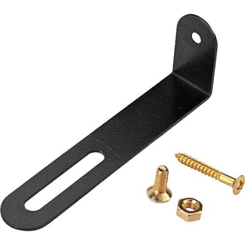 New Electric Guitar Support Parts Scratchplate Bracket with Nut Gold Screws for Gibson Epiphone Les Paul LP Guitar Pickguard