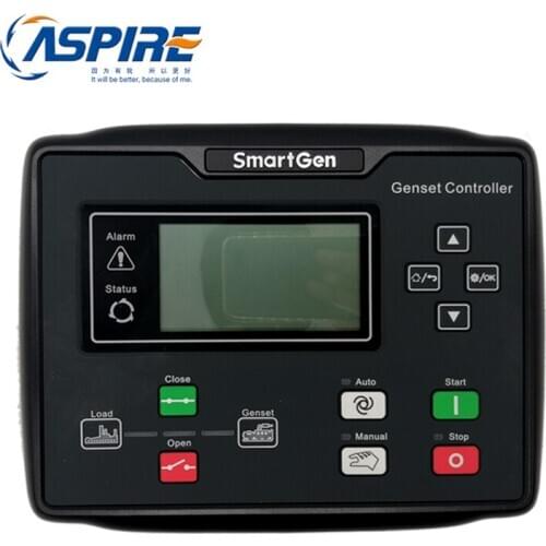 Original HGM6110N Generator 8-35V Auto Start Control Board Module with Remote Signal Switch