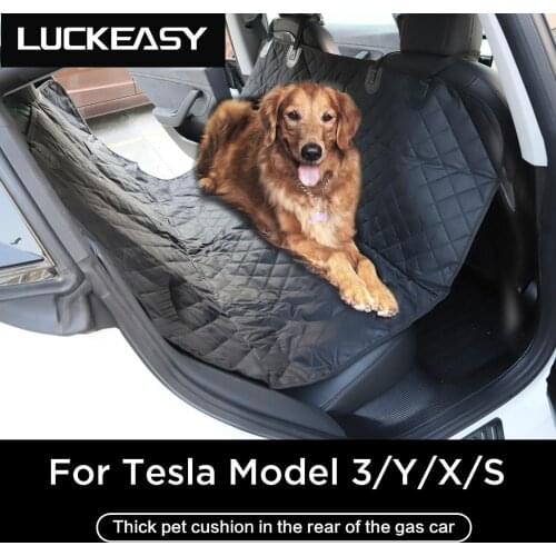 Hanging pet seat cushion for Tesla model3 model 3 model Y model X modelS 2017- 2021 thick pet cushion in the rear of the gas car