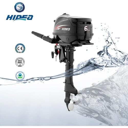 Outboard Motor HIDEA 4 Stroke 6hp Boat Engine