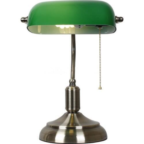 Simple creative study desk desk lamp personality vintage Shanghai Jiang Jieshi era bank bedroom conference room desk lampLB12119