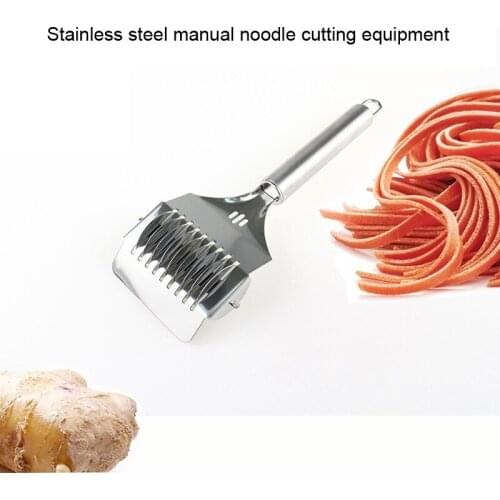 Noodle Cutter Stainless Steel Manual Noodle Cutting Noodle Peeler Vanilla Chive Cutting Noodle Divider