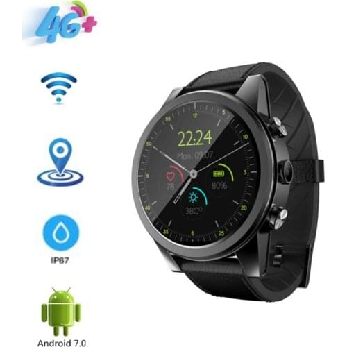 GOLDENSPIKE X360 Luxury 4G Smart Watch Men Android 3GB+32GB IP67 Waterproof 1.6 Inch AMOLED Screen 600 Mah Battery Smartwatch