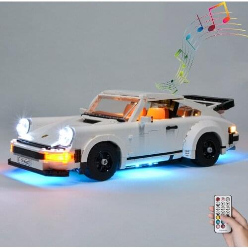 LED Light Set For 10295 Creator Expert Car Model 911