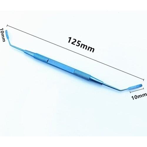Titanium Double Kansas Nucleus Vectis for left and right ophthalmic instrument double eyelid