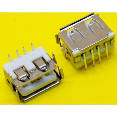 1x 1cm 10mm Short type Notebook Laptop USB Jack USB female Socket 2.0 USB DIP 4P Connector