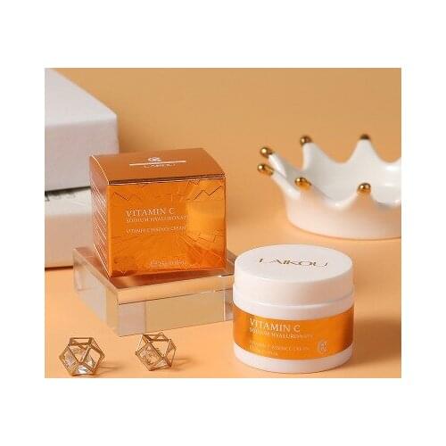 Vitamin C Face Cream Essence Hyaluronic Acid Whitening Moisturizing Brighting Skin Nourishing Serum Cream Skin Care