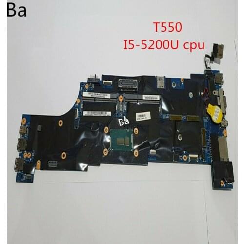 The integrated graphics card I5-5200U CPU of the Lenovo ThinkPad T550 laptop motherboard has been fully tested