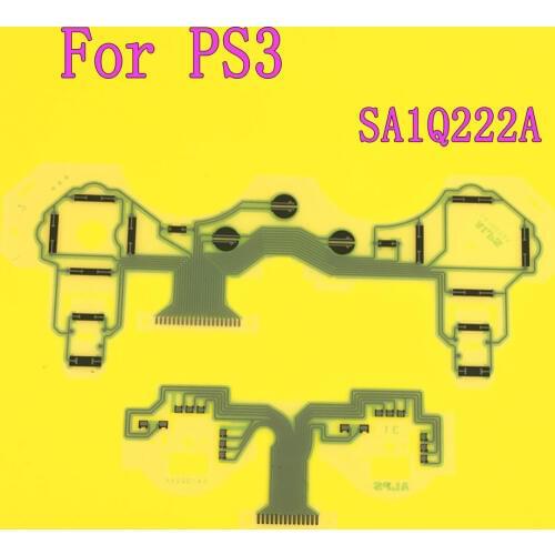 Replacement SA1Q222A + SA1Q224A Controller Ribbon Circuit Board PCB Contact Pad flex cable for PS3 Controller Repair part