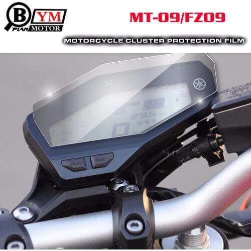 New For Yamaha MT-09 FZ-09 MT09 Cluster Scratch Protection Film Screen Protector for Yamaha FZ09 MT 09 2014 2015 2016