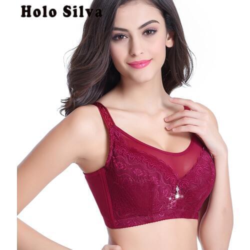 Embroidery womens underwear Starry Flounced bra BCD thin Cup adjustable bra lady push up big size bras sexy intimate Lingerie