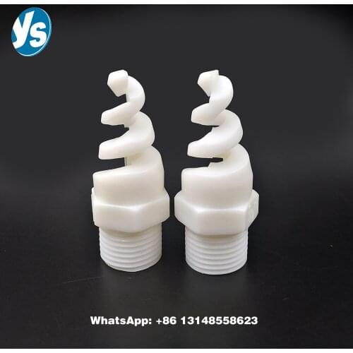 1/2" Nylon Sprial Jet Nozzle Fire Prevention Nozzle Flue Gas Scrubbing Nozzle