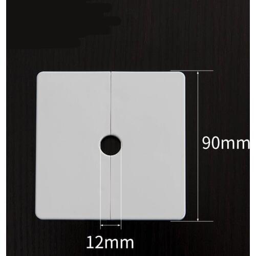 1PC Punch-free Plastic Wall Wire Hole Cover Air-conditioning Pipe Plug Decorative Cover Office Desk Hotel Furniture Supplies
