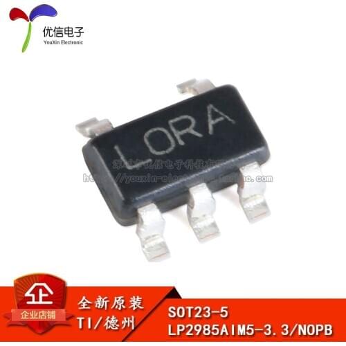 Genuine original LP2985AIM5-3.3 / NOPB SOT23-5 150mA 3.3V LDO