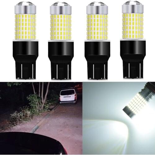 4x High Quality 1156 7440 LED Car Signal Bulbs T20 BA15S Light 3014-144smd Lamp Rear Brake No Flash Auto for chevrolet cruze