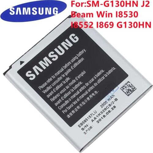EB585157LU For Samsung Galaxy core 2 duos i8552 Original Replacement Battery i869 i8558 i8550 batteria Akku 2000mAh+tracking no