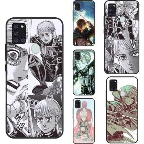 Armin Arlert Attack on Titan Anime For Samsung A72 A52 A42 A32 A12 A11 A31 A51 A71 A21S A20e A10 A02 S A40 A70 A50 Phone Case