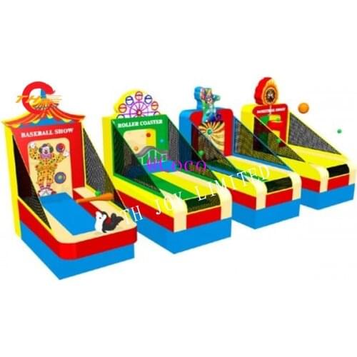Free shipping to door, 2018 newest 4 in 1 kids inflatable carnival games, commercial inflatable carnival event party games