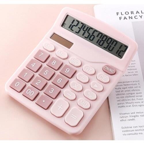 Energy-saving Lightweight Solar Battery Financial Scientific Calculator for Home
