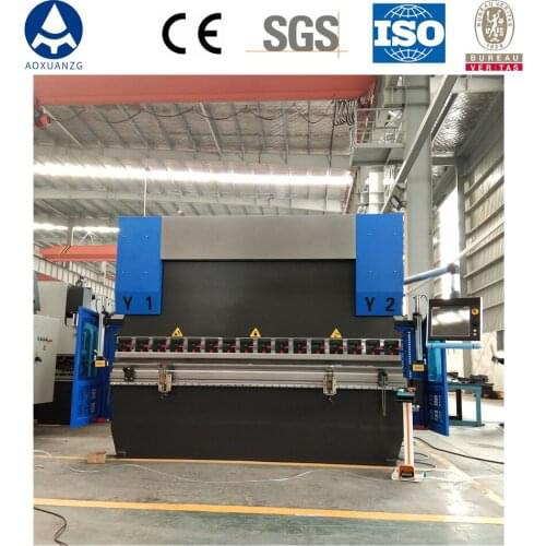 Factory Manufacture Press Brake CNC Hydraulic Metal Bending Machine, Steel Sheet Bending Machine 6+1 Axis with DA66T