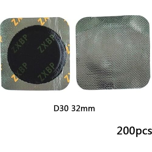 Round natural rubber repair tire patch multi-functional tire patch automotive inner and outer tire patch Tyre patch 200pcs/ 32mm