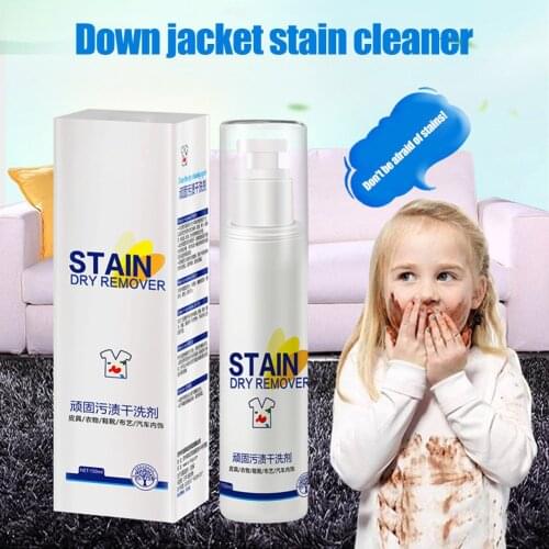 Multifunctional Stain Dry Remover Rinse-Free Cleansing Spray for Coat Shoes Sofa