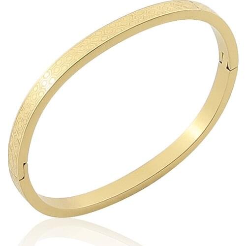 Fashion Childrens Series Stainless Steel Love Bangle Geometry Bracelet Boys and Girls Jewelry Wholesale