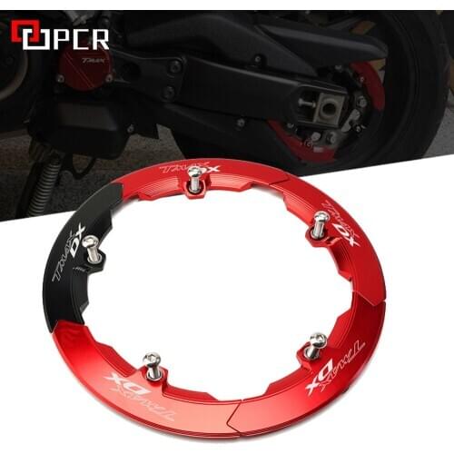Motorcycle Aluminum Transmission Belt Pulley Protective Cover For YAMAHA TMAX 530 T-MAX 530 DX Tmax dx 2017-2019