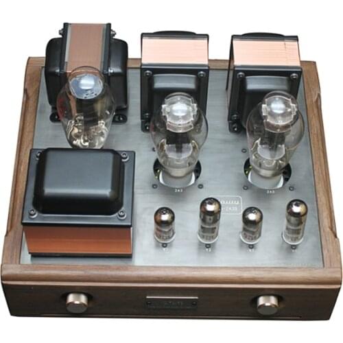 KT88 tube type single-ended tube amplifier, manual shed, power consumption 185W, input sensitivity 100mV ~ 600mV