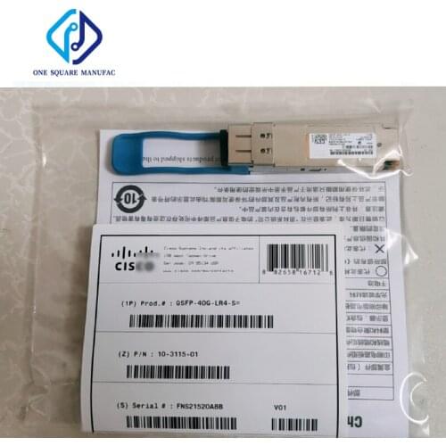 Original QSFP-40G-LR4-S For Cisco 40G 10KM LC 1310nm SFP+ Fiber Optical Module Transceiver
