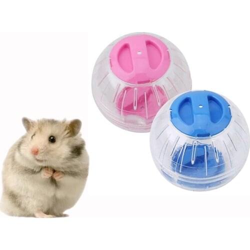 Pet Hamster Ball Plastic Grounder Jogging Hamster Pet Small Exercise Toy Hamster Accessories Pet Small Exercise Toys Accessories