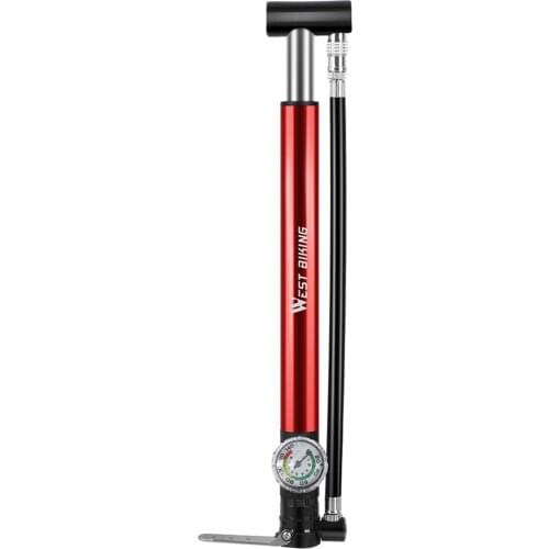 Portable Bike Pumps130PSI Handheld Bicycle Air Pump Football Inflating Tools